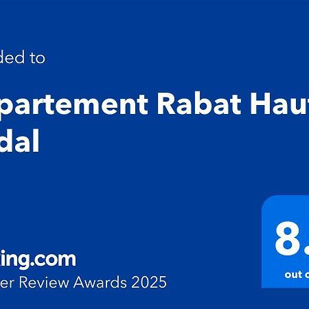 Cosy Appartement Rabat Haut Agdal Esterno foto